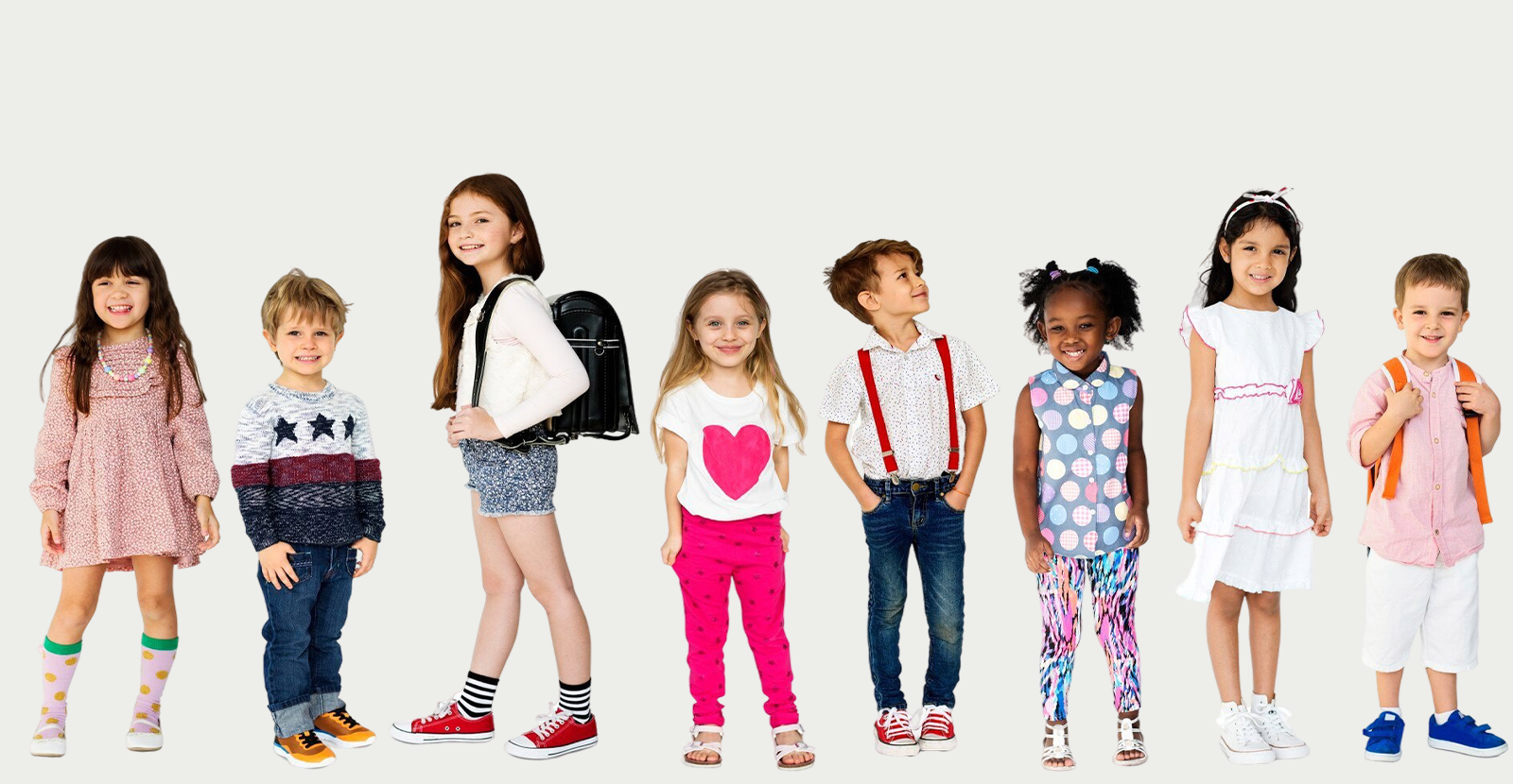 Children raising hands