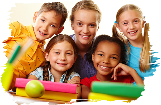 Happy children at Building Blocks Academy