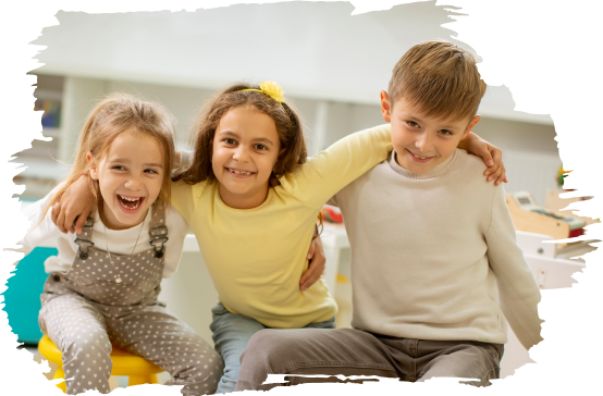 Happy children at Building Blocks Academy